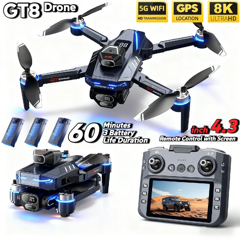 Drone Multispectral - GORĄCY Nowy Dron LSRC GT8 4K