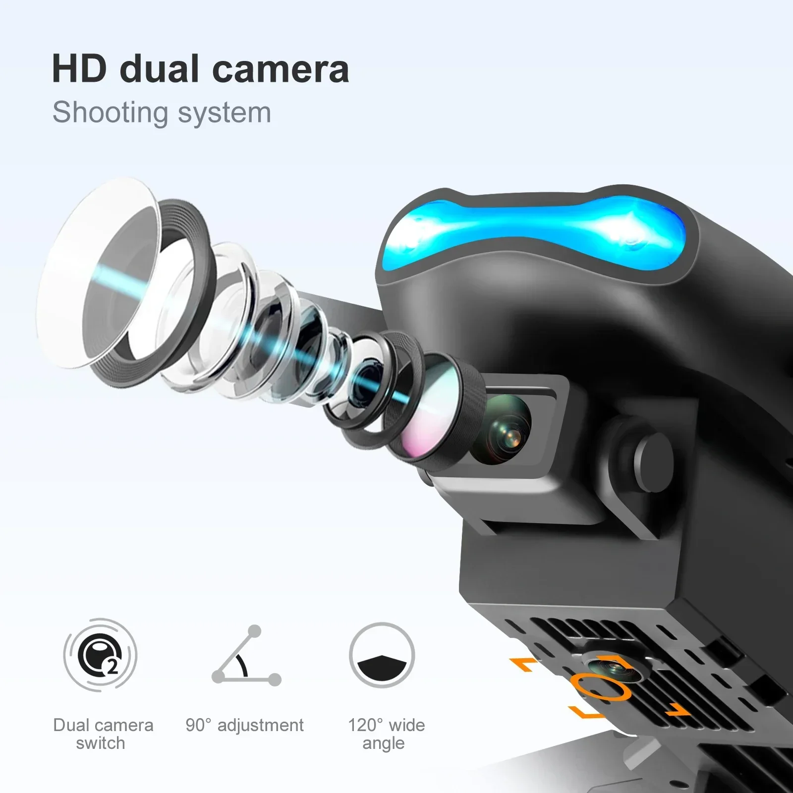 Nowy dron E99 Pro HD 4K z podw – Drone Video Production recenzja i cena