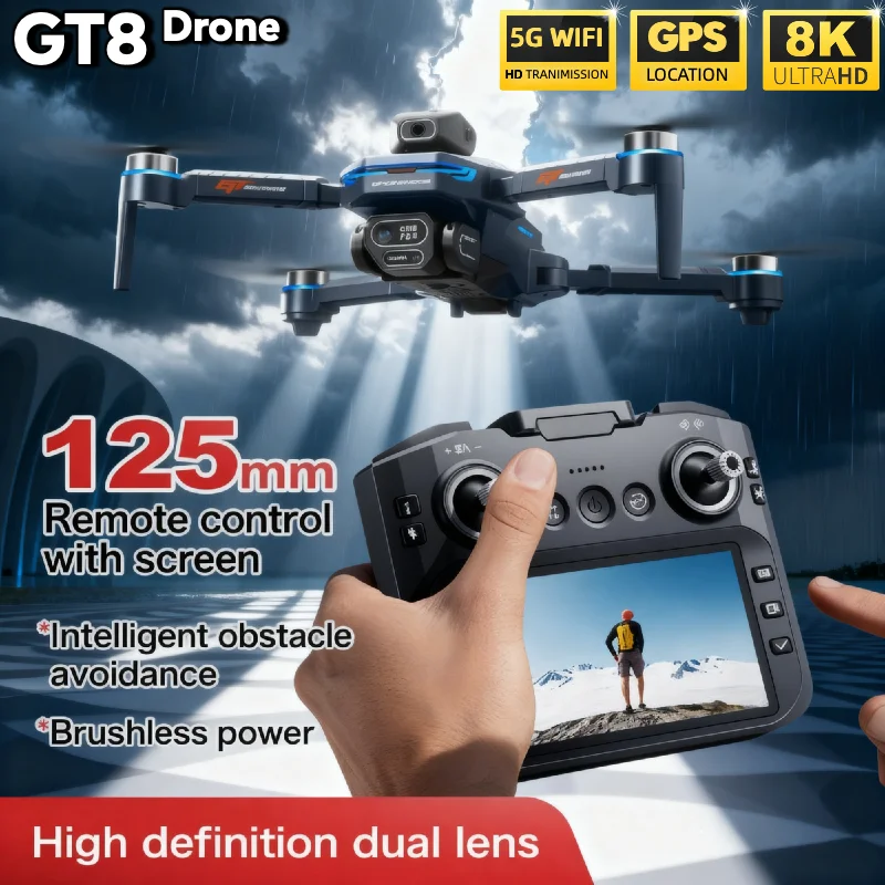 GORĄCY Nowy Dron LSRC GT8 4K P – Drone Multispectral recenzja i cena