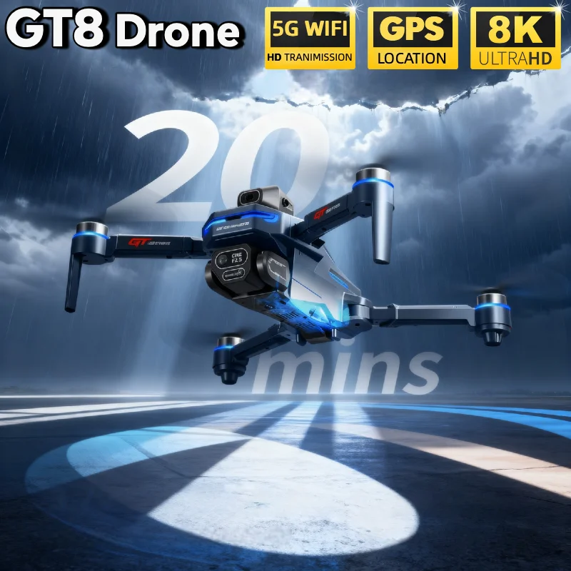 GORĄCY Nowy Dron LSRC GT8 4K P – Drone Multispectral recenzja i cena