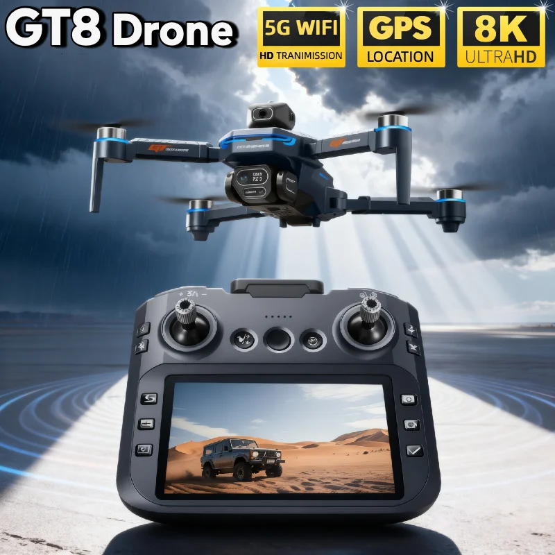 GORĄCY Nowy Dron LSRC GT8 4K P – Drone Multispectral recenzja i cena