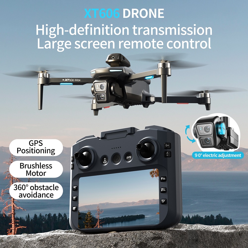 Dron XT606 MAX 3 z baterią, ka – Drone Surveying recenzja i cena