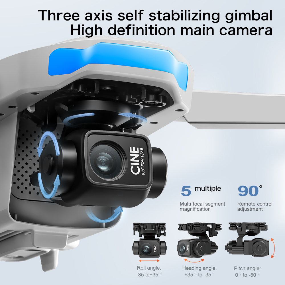 Dron GPS S-X1 MAX z 3-osiowym  – Drone Surveying recenzja i cena