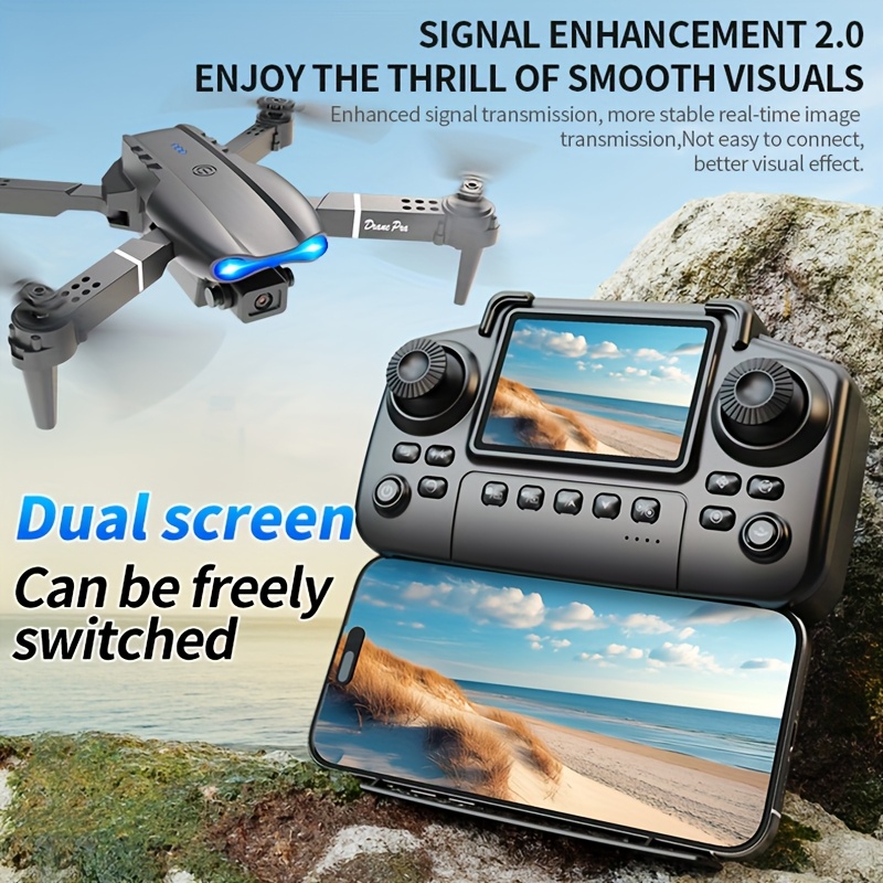 E99 PRO MAX – składany dron z  – Drone Cinematic recenzja i cena