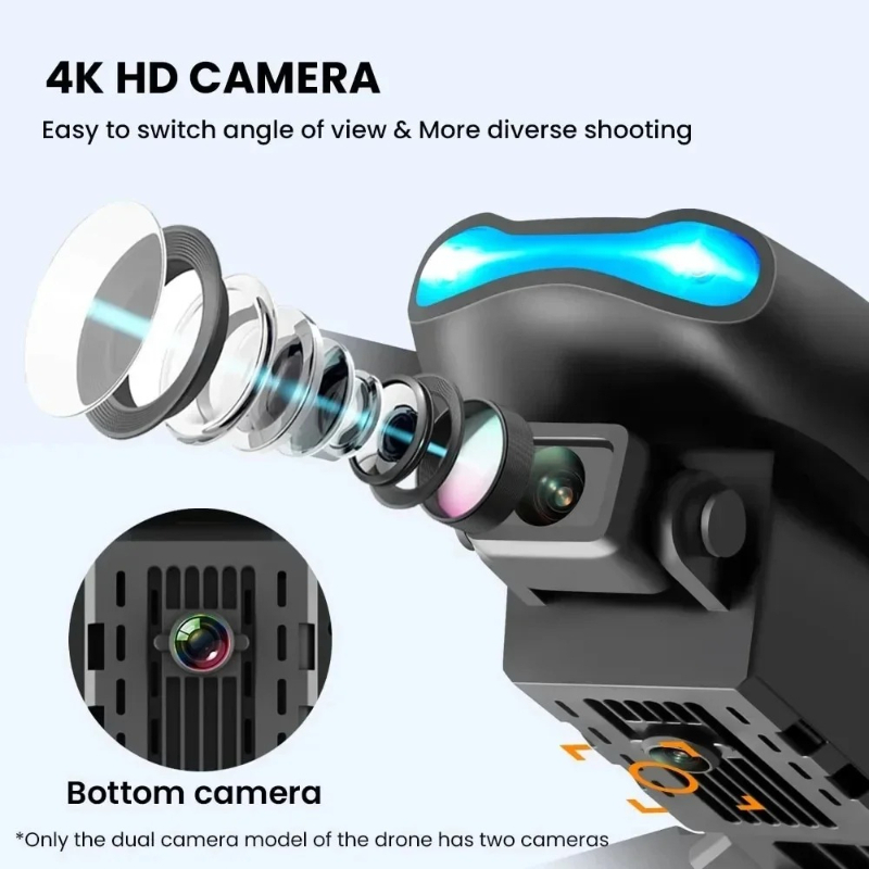 E99Pro HD 4K Dual WiFi FPV Dro – Drone Multispectral recenzja i cena